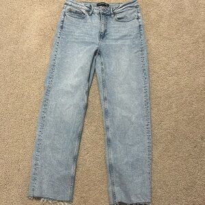 Calvin Klein High rise straight jeans